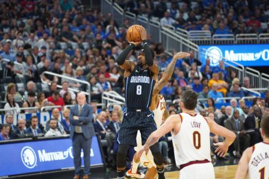 Orlando Magic, Orlando, Florida 'daki sezon açılışında Cleveland Cavaliers' ı Amway Center 'da ağırlıyor..