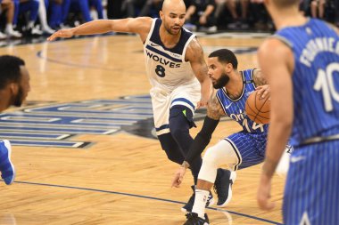 Orlando Magic, 7 Şubat 2019 'da Orlando, Florida' da bulunan Amway Arena 'da Minnesota Timberwolves' a ev sahipliği yapar..  