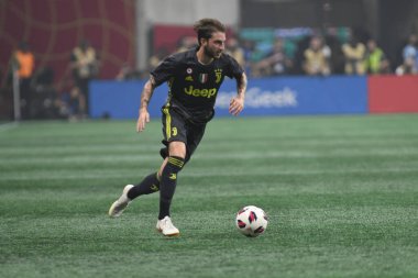 1 Ağustos 2018 tarihinde Atlanta 'daki Mercedez Benz Stadyumu' nda tüm yıldızlar Juventus 'a karşı..  