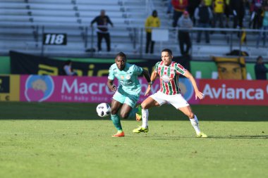Fluminense, Florida Kupası 'nda 15 Ocak 2018' de Orlando Florida 'da oynanan Spektrum Stadyumu' nda Barcelona SC 'ye karşı..  