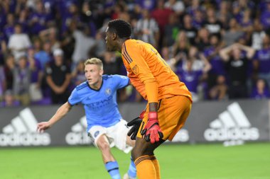 Orlando City 26 Temmuz 2018 'de Florida Exploria Stadyumu' nda NYC FC 'ye ev sahipliği yaptı. Fotoğraf: Marty Jean-Louis