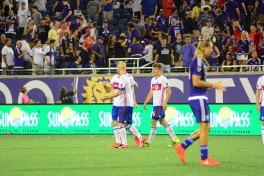 Orlando City, 24 Ağustos 2016 'da Orlando Florida' daki Kamp Dünyası Stadyumunda Toronto FC 'ye ev sahipliği yaptı..