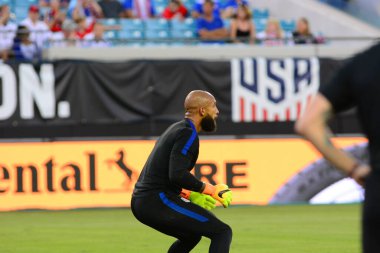 ABD Futbol Takımı 6 Eylül 2016 'da Jacksonville Florida EverBank Field' da Trinidad & Tobago 'ya ev sahipliği yaptı..
