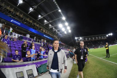 Orlando City SC, 10 Mart 2018 'de Orlando City Stadyumu' nda Minnesota United FC 'ye ev sahipliği yaptı..  