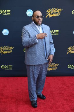 24 Mart 2018 Cumartesi günü Las Vegas 'taki Orleans Resort' ta düzenlenen 33. Yıldız Ödülleri Kırmızı Halı sırasında ünlüler. 