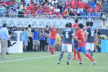 Kosta Rika, Copa America Centenario sırasında Paraguay ile Orlando Florida 'daki Dünya Kampı Stadyumu' nda karşılaştı..  