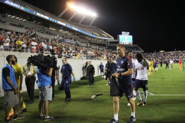 Paris Saint-Germain, Tottenham Hotspur 'a karşı 22 Temmuz 2017' de Orlando Florida 'daki Citrus Bowl' da.  