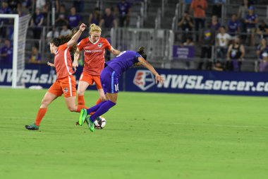 Orlando Pride 28 Haziran 2018 'de Orlando City Stadyumu' nda Houston Dash 'e ev sahipliği yaptı..  