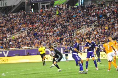 Orlando City SC, 8 Temmuz 2016 'da Orlando Florida' daki Camp World Stadyumu 'nda Houston Dynamo' ya ev sahipliği yaptı..