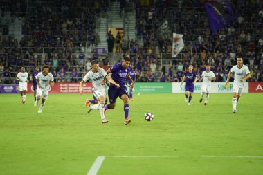 Orlando City, 3 Temmuz 2019 Çarşamba günü Orlando Florida 'daki Exploria Stadyumu' nda Philadelphia Union 'a ev sahipliği yaptı.. 