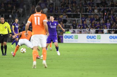 Orlando City SC, 22 Eylül 2018 'de Florida Exploria Stadyumu' nda Houston Dynamo 'yu ağırladı..