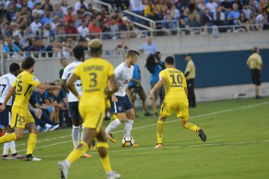 Paris Saint-Germain, Tottenham Hotspur 'a karşı 22 Temmuz 2017' de Orlando Florida 'daki Citrus Bowl' da.  