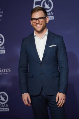 15 Ekim 2019 'da Nashville, Tennessee' deki Linbscome Üniversitesi 'nde verilen 50. GMA Dove Ödülleri sırasında kırmızı halı. 