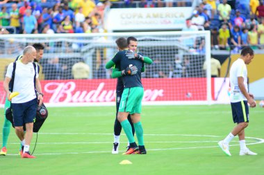 Brezilya, 8 Haziran 2016 tarihinde Orlando Florida 'daki Copa America Centenario' da Haiti ile karşılaştı..