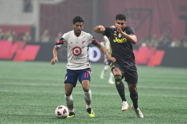 1 Ağustos 2018 tarihinde Atlanta 'daki Mercedez Benz Stadyumu' nda tüm yıldızlar Juventus 'a karşı.. 