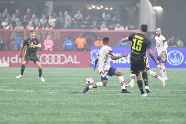 1 Ağustos 2018 tarihinde Atlanta 'daki Mercedez Benz Stadyumu' nda tüm yıldızlar Juventus 'a karşı..  