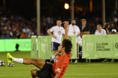 30 Temmuz 2019 'da Orlando Florida' da Disney 'in Vahşi Spor Dünyası' nda MLS All-Star Yetenek Yarışması. 