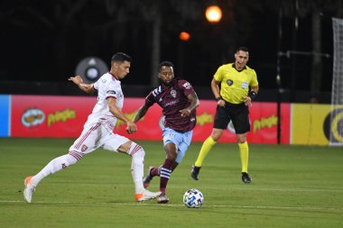 Real Salt Lake, 12 Temmuz 2020 'de Orlando Florida' da düzenlenen MLS Sırt Turnuvası sırasında Colorado Rapids ile karşı karşıya. 
