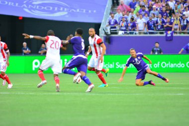 Orlando City SC, 18 Haziran 2016 'da Orlando Florida' daki Camp World Stadyumu 'nda San Jose Depremleri' ne ev sahipliği yaptı..