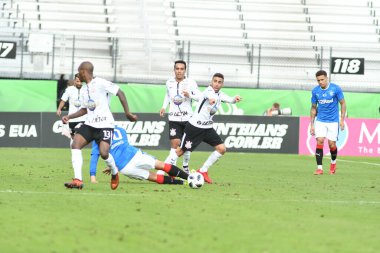 13 Ocak 2018 'de Orlando Florida' daki Spektrum Stadyumu 'nda düzenlenen Florida Kupası' nda Korucular Corinthianlara karşı..