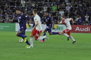 Orlando City 27 Eylül 2017 'de Orlando City Stadyumu' nda New England Devrimi 'ne ev sahipliği yaptı.. 