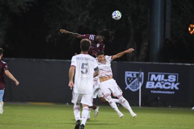 Real Salt Lake, 12 Temmuz 2020 'de Orlando Florida' da düzenlenen MLS Sırt Turnuvası sırasında Colorado Rapids ile karşı karşıya. 