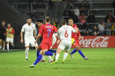 Amerikan Futbol Takımı 15 Kasım 2019 Cuma günü Orlando Florida 'daki Exploria Stadyumu' nda oynanan Concacaf Uluslar Ligi karşılaşmasında Kanada 'ya ev sahipliği yapmaktadır.