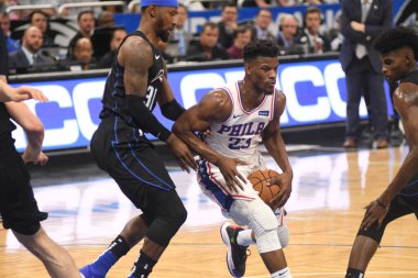 Orlando Magic, Philadelphia 76ers 'ı 25 Mart 2019' da Orlando Florida 'daki Amway Arena' da ağırlıyor.. 