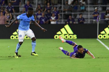 Orlando City 26 Temmuz 2018 'de Florida Exploria Stadyumu' nda NYC FC 'ye ev sahipliği yaptı. Fotoğraf: Marty Jean-Louis