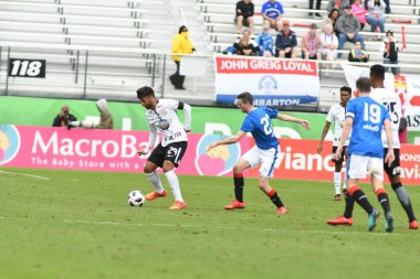 13 Ocak 2018 'de Orlando Florida' daki Spektrum Stadyumu 'nda düzenlenen Florida Kupası' nda Korucular Corinthianlara karşı..