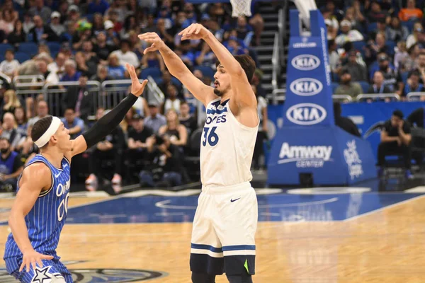 Orlando Magic Acoge Los Minnesota Timberwolves Amway Arena Febrero 2019 —  Fotos de Stock