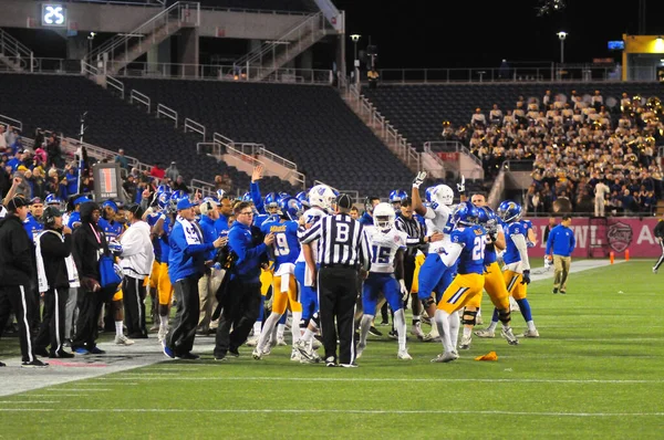 Georgia State Face San Jose State Podczas Cure Bowl Camping — Zdjęcie stockowe