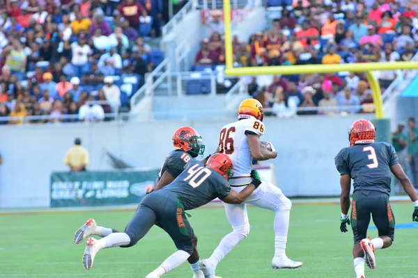 Florida Rattlers Affrontare Bethune Cookman Wildcats Scavato Classici Della Florida — Foto Stock