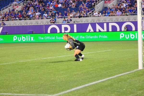 Orlando Pride Gastheer Van Chicago Stars Camping World Stadium Juli — Stockfoto