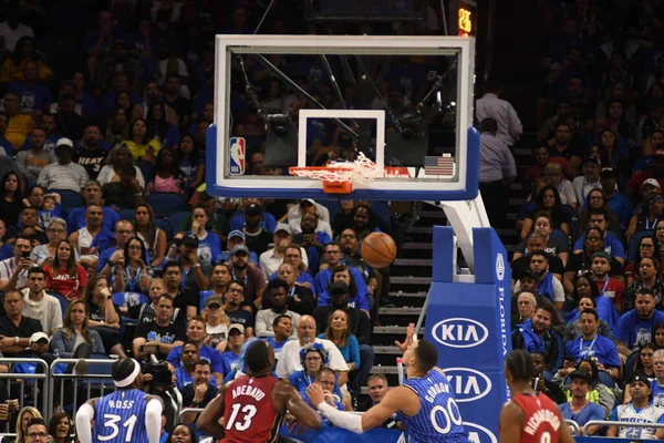 Orlando Magic Värd Miami Heat Amway Center Orlando Florida Den — Stockfoto