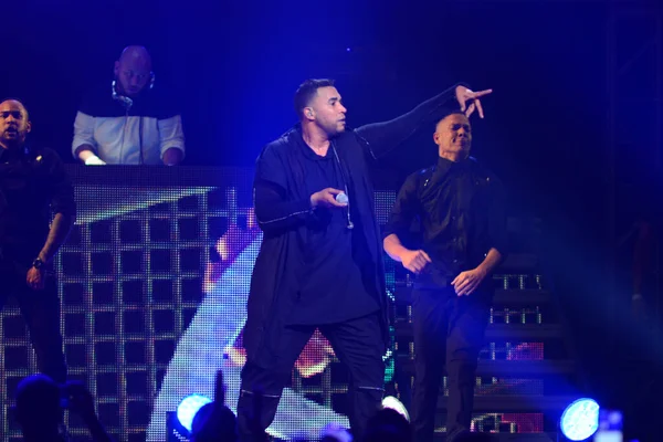 Daddy Yankee Och Don Omar Konsert Amway Center Orlando Florida — Stockfoto