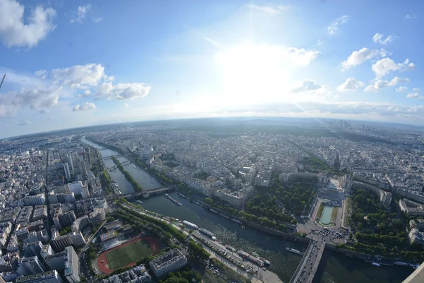 Die Verschönerte Stadt Paris Frankreich Mai 2017 — Stockfoto