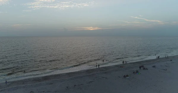 Vista Aérea Bela Praia Clearwater Flórida Agosto 2017 — Fotografia de Stock