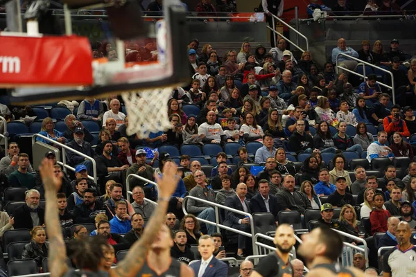 Orlando Magic Φιλοξενεί Την Oklahoma Thunder Στο Amway Center Στο — Φωτογραφία Αρχείου