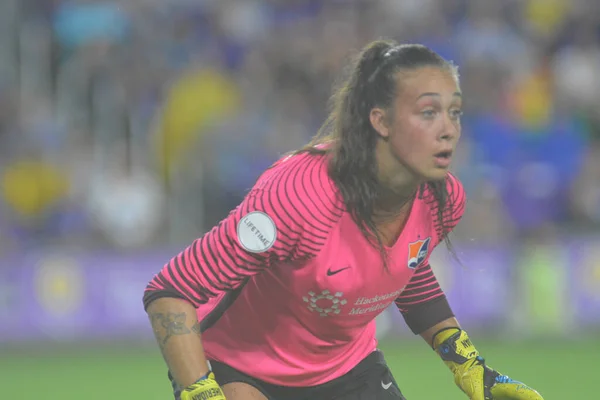 Orlando Pride Acoge Sky Blue Nueva Jersey Orlando City Stadium — Foto de Stock