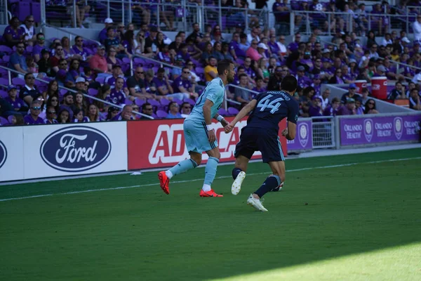 Orlando City Ist Samstag Den April 2019 Gastgeber Der Vancouver — Stockfoto