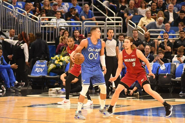 Orlando Magic Recebe Miami Heat Amway Center Orlando Florida Outubro — Fotografia de Stock