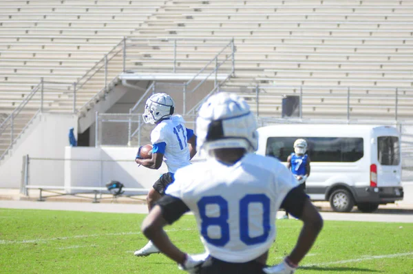 Georgia State Football Team Förbereder Sig För Cure Bowl Som — Stockfoto