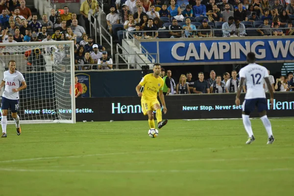 Paris Saint-Germain, Tottenham Hotspur 'a karşı 22 Temmuz 2017' de Orlando Florida 'daki Citrus Bowl' da.   