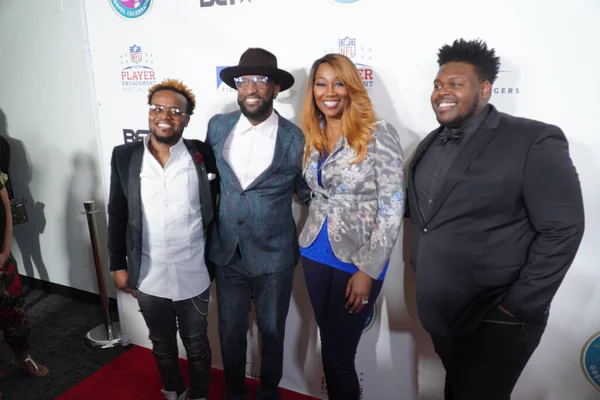 Jährliche Superbowl Gospel Celebration Red Carpet James Knight Center Miami — Stockfoto