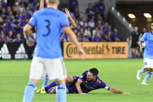 Orlando City 26 Temmuz 2018 'de Florida Exploria Stadyumu' nda NYC FC 'ye ev sahipliği yaptı. Fotoğraf: Marty Jean-Louis