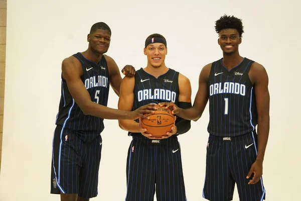 Orlando Magic Media Day Amway Center Orlando Florida September 2019 — стоковое фото