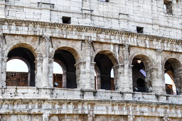 Uma Bela Vista Famoso Coliseu Roma Itália — Fotografia de Stock