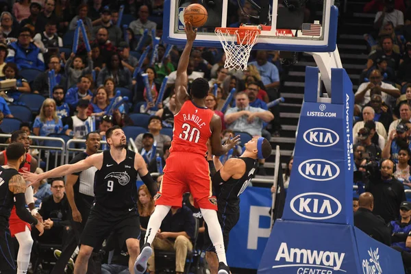 Orlando Magic Hosts Louisiana Pelicans Amway Center Orlando Florida Wednesday — Stock fotografie