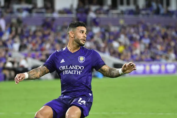 Orlando City Otthont Atlanta United Alatt Cup Exploria Stadium Orlando — Stock Fotó